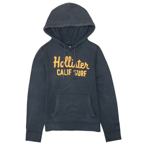 Mens UK Size L Hollister Blue Pullover Hoodie