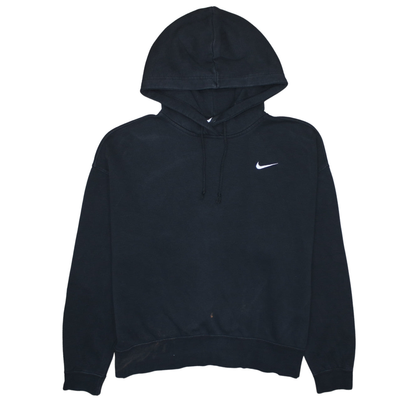 Womens UK Size L Nike Black Pullover Hoodie