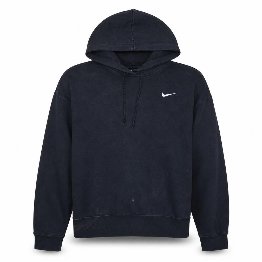 Womens UK Size L Nike Black Pullover Hoodie