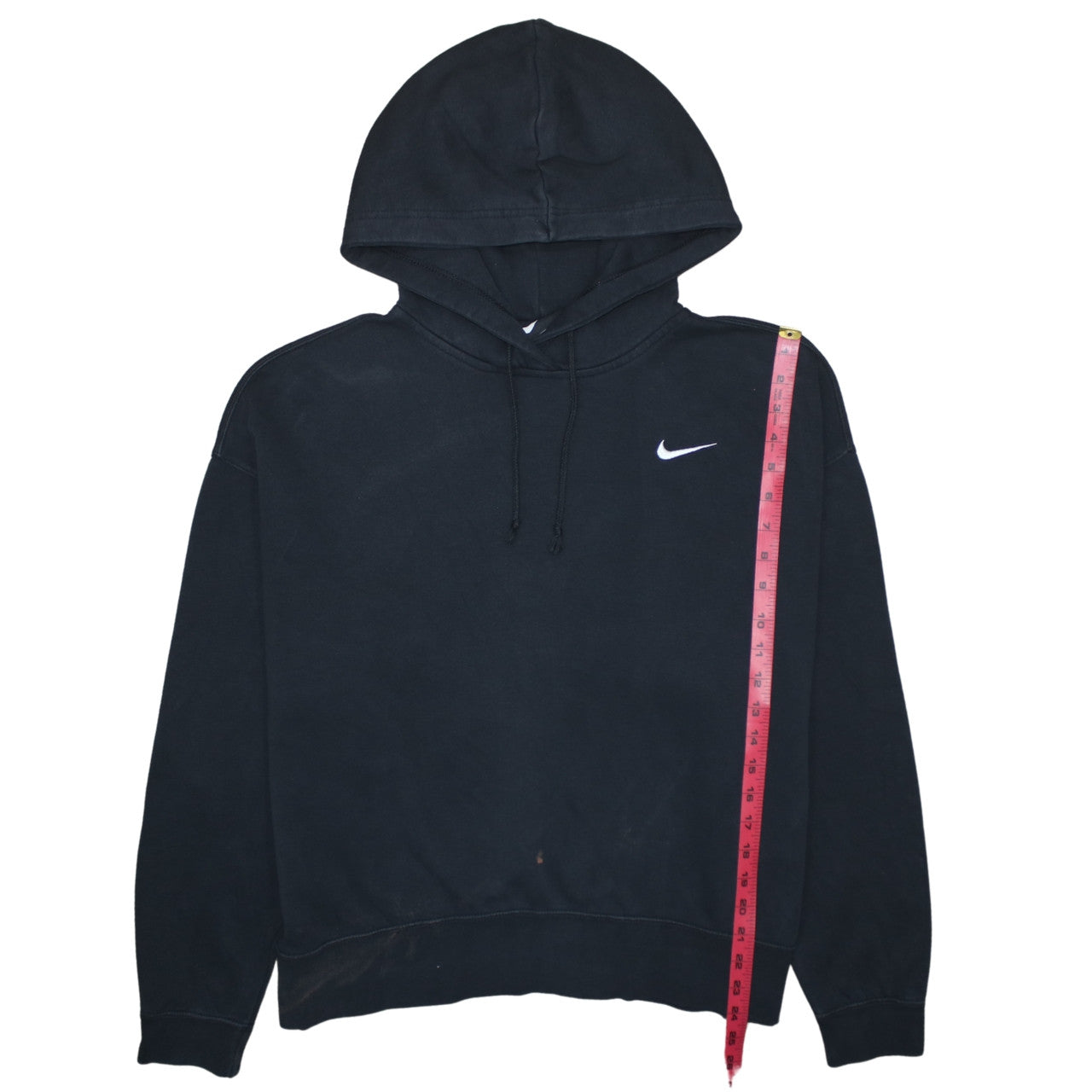 Womens UK Size L Nike Black Pullover Hoodie
