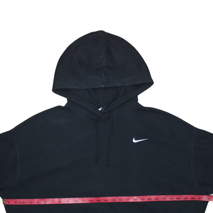 Womens UK Size L Nike Black Pullover Hoodie