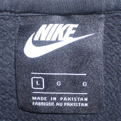 Womens UK Size L Nike Black Pullover Hoodie
