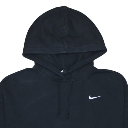 Womens UK Size L Nike Black Pullover Hoodie