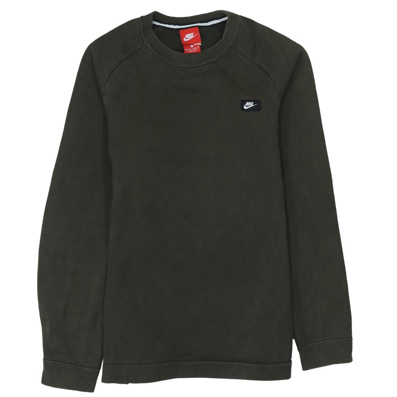 Mens UK Size XS Nike Green Pullover Sweatshirt