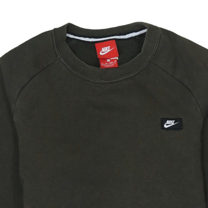 Mens UK Size XS Nike Green Pullover Sweatshirt
