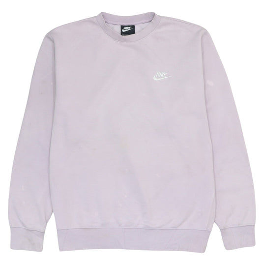 Mens UK Size M Nike Purple Pullover Sweatshirt