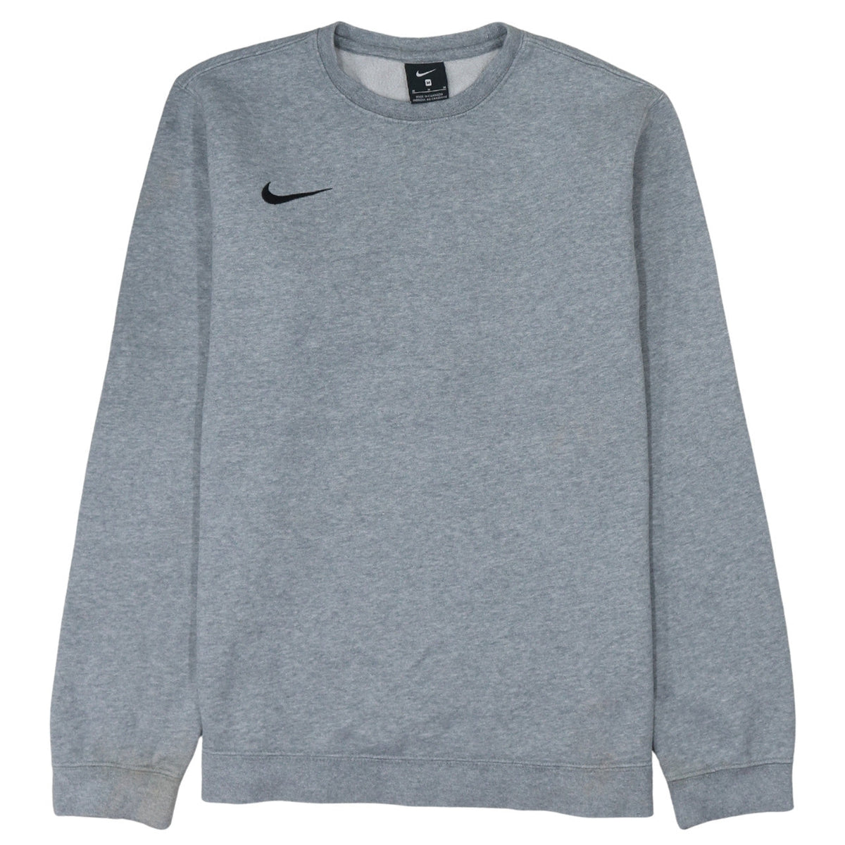 Mens UK Size M Nike Grey Pullover Sweatshirt