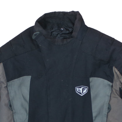 Mens UK Size L EF Motorcycle Hardwear Black Motorcycle Jacket