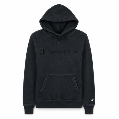 Womens UK Size S Champion Black Pullover Hoodie