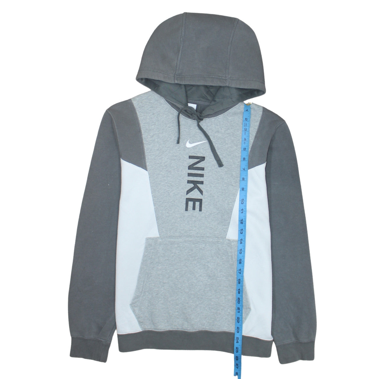 Mens UK Size S Nike Grey Pullover Hoodie