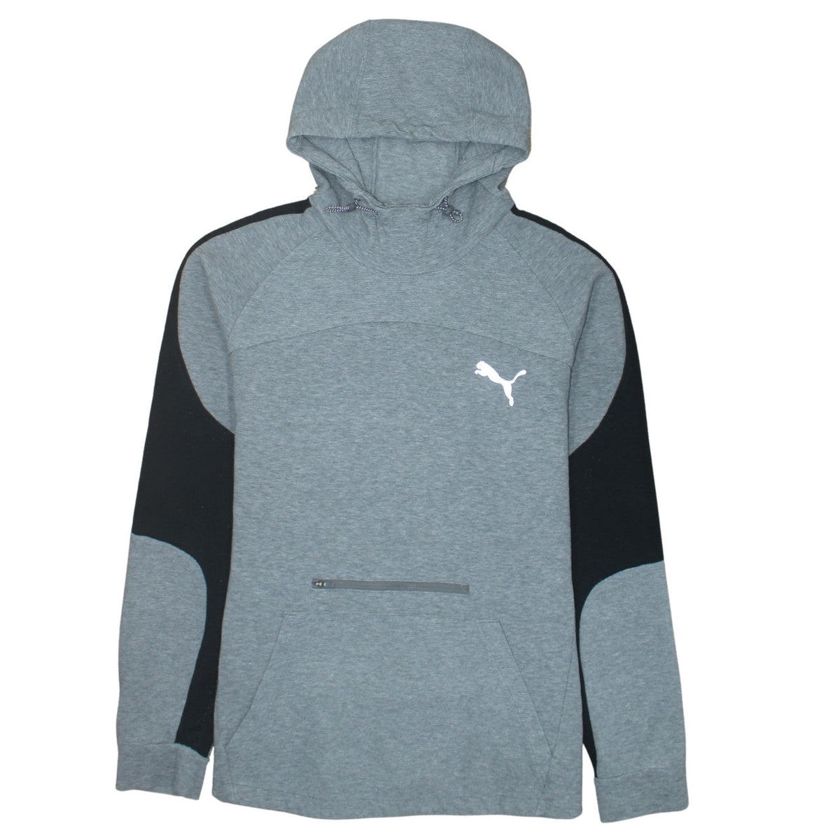 Mens UK Size XL PUMA Grey Pullover Hoodie