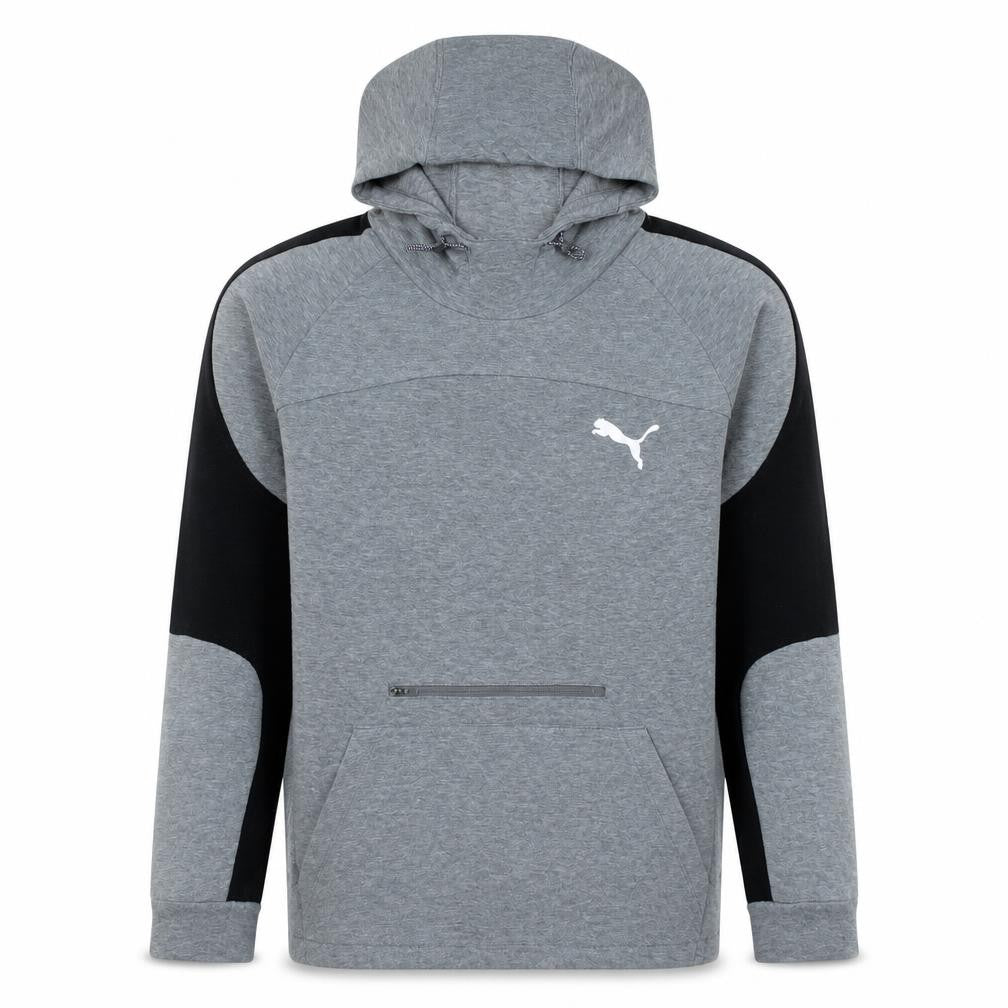 Mens UK Size XL PUMA Grey Pullover Hoodie