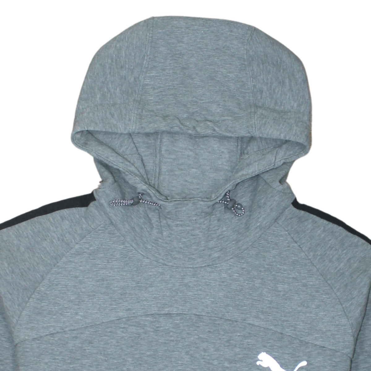 Mens UK Size XL PUMA Grey Pullover Hoodie