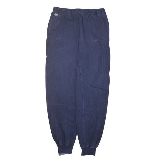 Lacoste Men's Blue Fleece Jogger Trousers XL Elastic Waist
