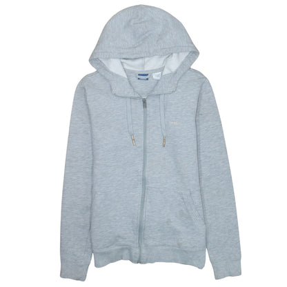 Mens UK Size M Reebok Grey Full Zip Hoodie