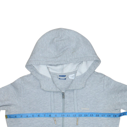 Mens UK Size M Reebok Grey Full Zip Hoodie