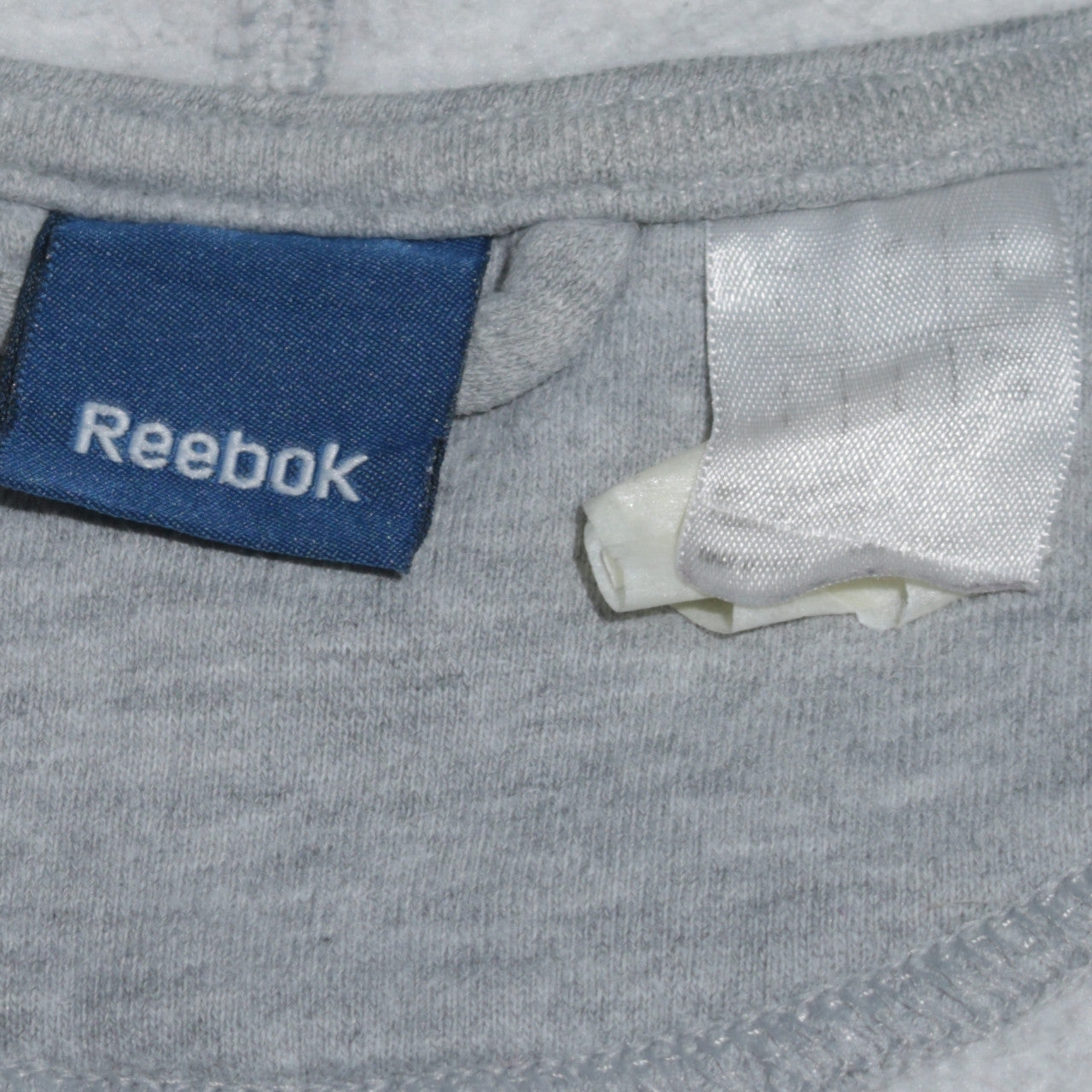 Mens UK Size M Reebok Grey Full Zip Hoodie