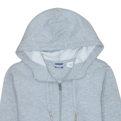 Mens UK Size M Reebok Grey Full Zip Hoodie