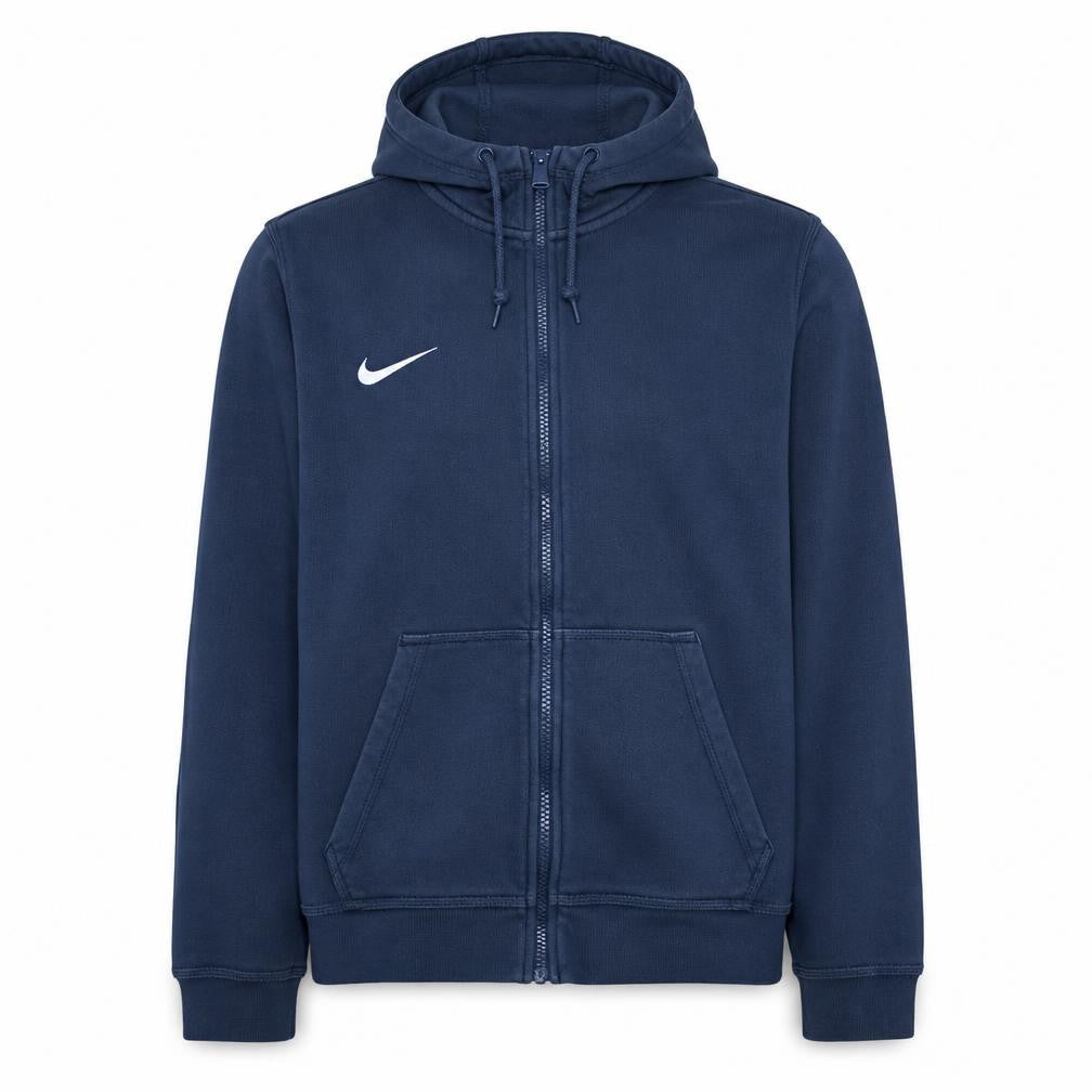 Mens UK Size M Nike Blue Full Zip Hoodie