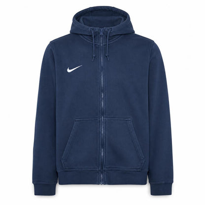 Mens UK Size M Nike Blue Full Zip Hoodie