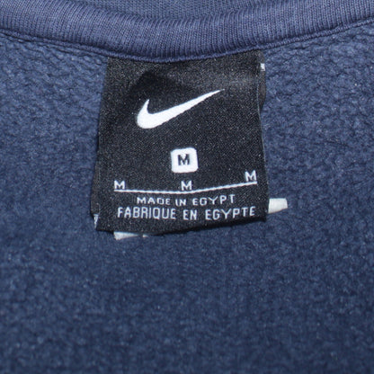 Mens UK Size M Nike Blue Full Zip Hoodie