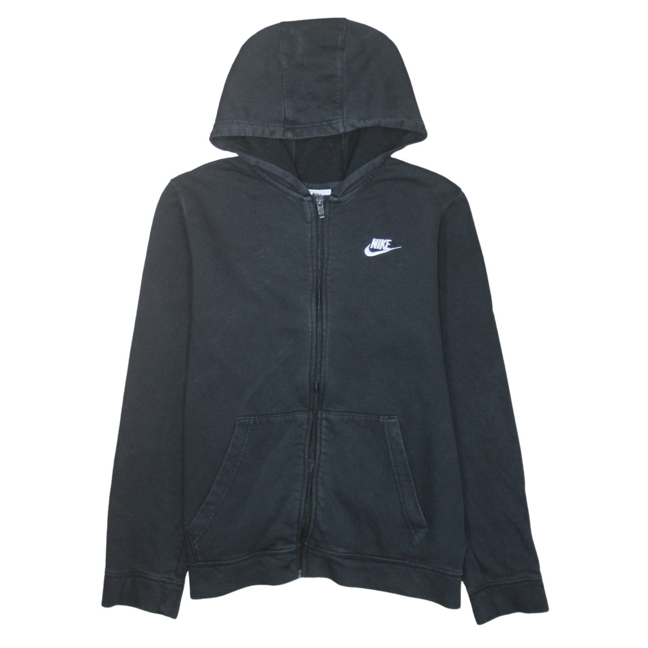 Boys UK Size XL Nike Black Full Zip Hoodie