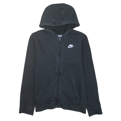 Boys UK Size XL Nike Black Full Zip Hoodie
