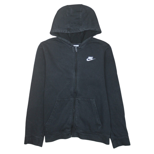 Boys UK Size XL Nike Black Full Zip Hoodie