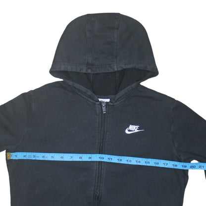 Boys UK Size XL Nike Black Full Zip Hoodie