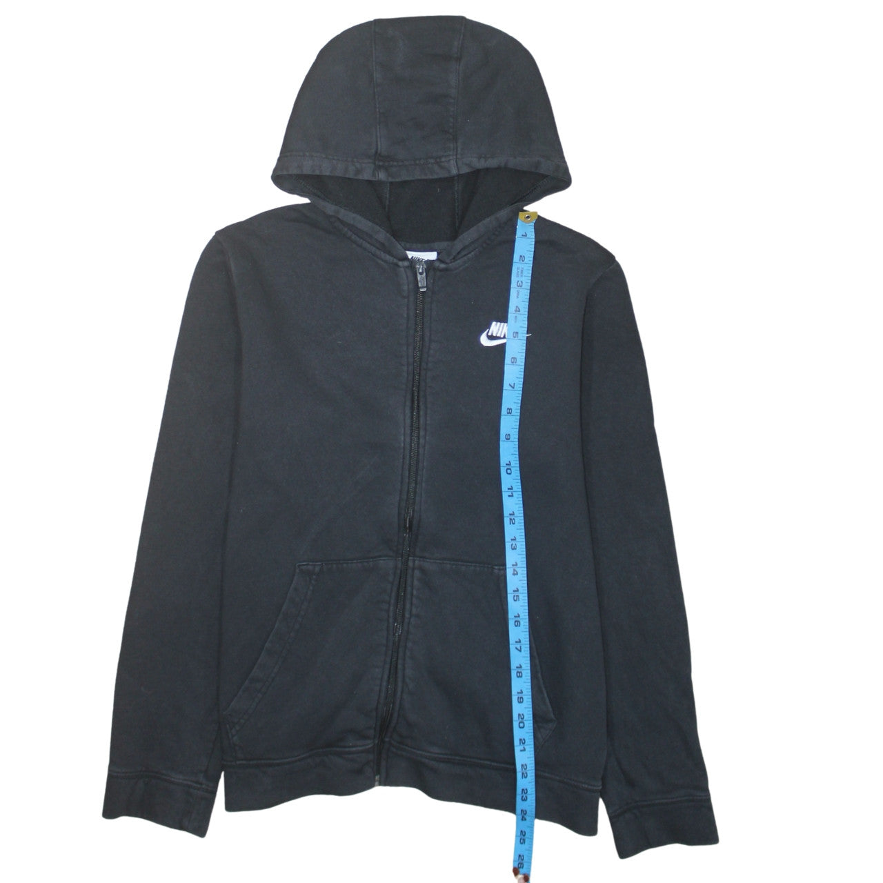 Boys UK Size XL Nike Black Full Zip Hoodie