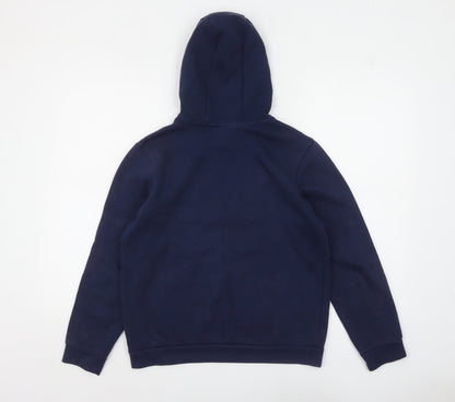 Boys UK Size 13-14 Years adidas Blue Pullover Hoodie