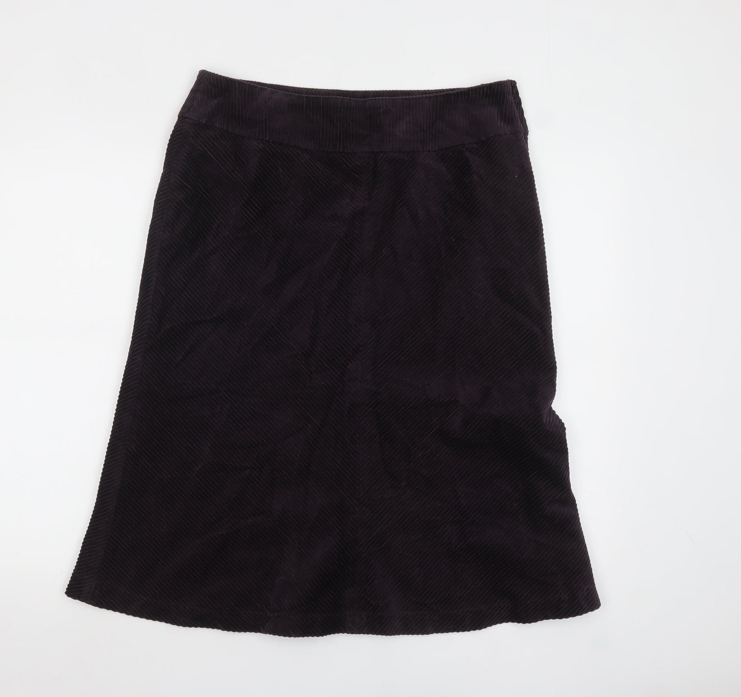 Womens UK Size 14 H&M A-Line Corduroy Skirt