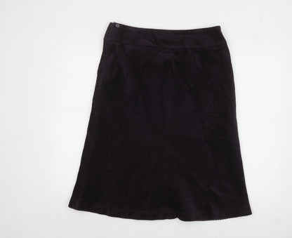 Womens UK Size 14 H&M A-Line Corduroy Skirt
