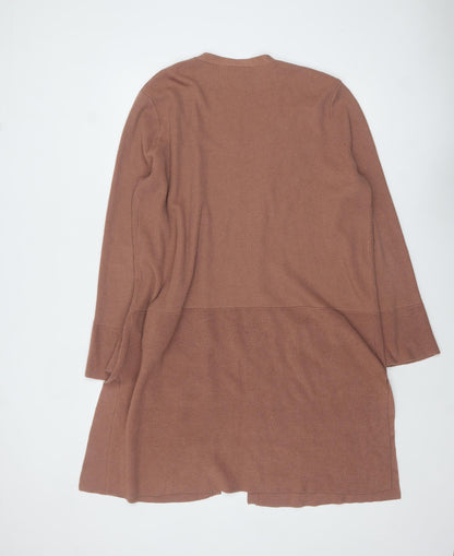 Womens UK Size 18 ASOS Brown Cardigan Jumper