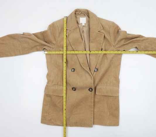 Womens UK Size 12 H&M Regular Beige Blazer