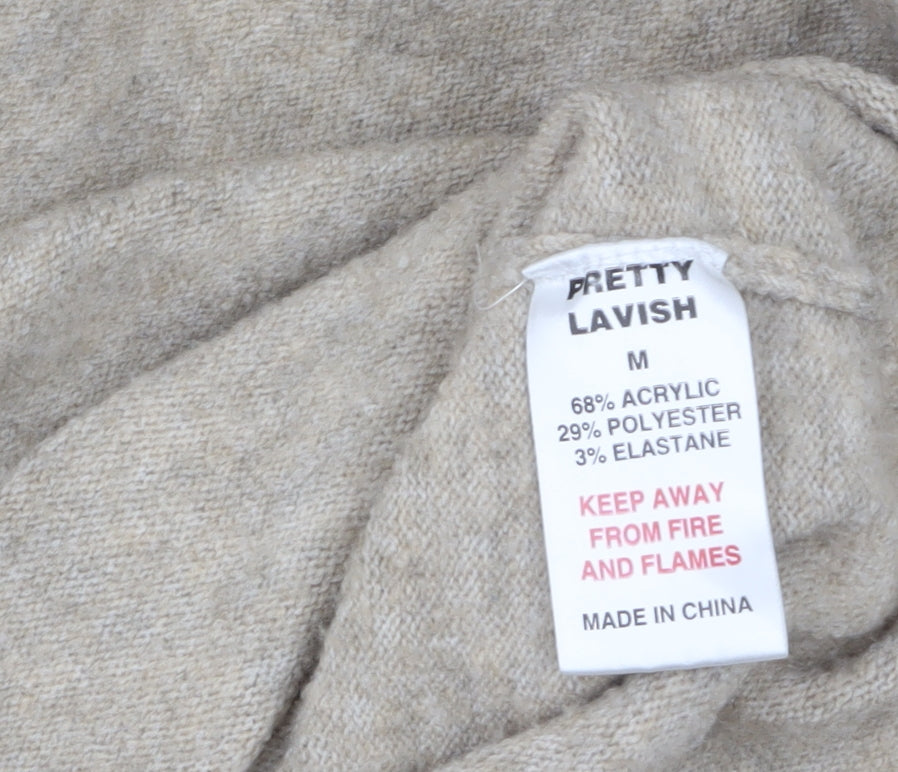 Womens UK Size M Pretty Lavish Sweater Dress