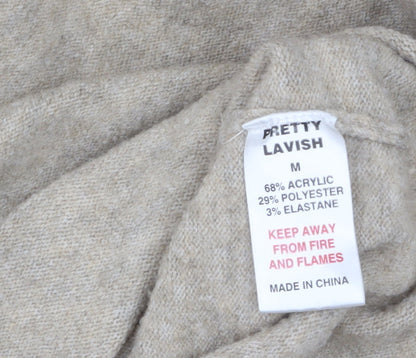 Womens UK Size M Pretty Lavish Sweater Dress