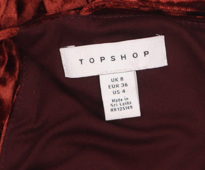 Womens UK Size 8 Topshop Slip Dress