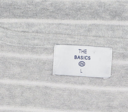 Womens UK Size L C&A Grey Pullover Jumper