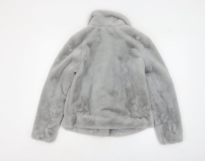 Womens UK Size XS George Grey Overcoat