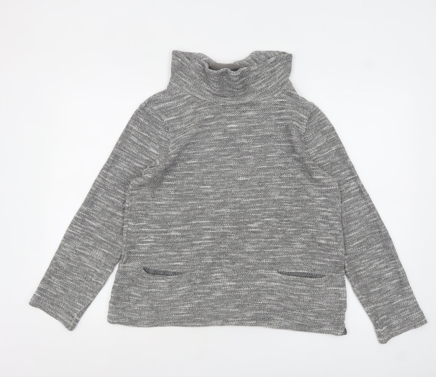 Womens UK Size 12 White Stuff Grey Basic Blouse