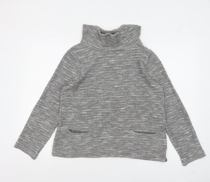Womens UK Size 12 White Stuff Grey Basic Blouse