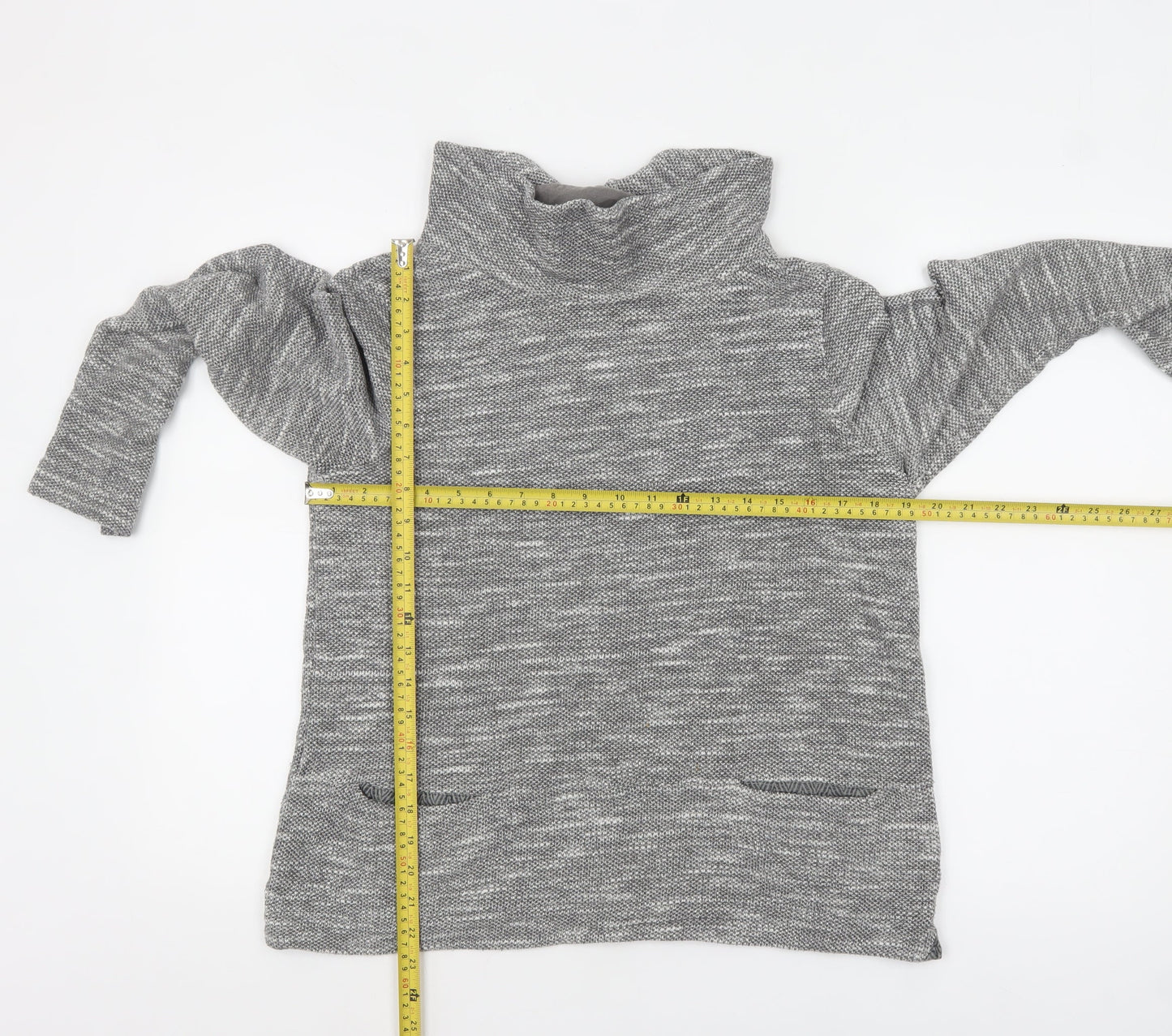 Womens UK Size 12 White Stuff Grey Basic Blouse