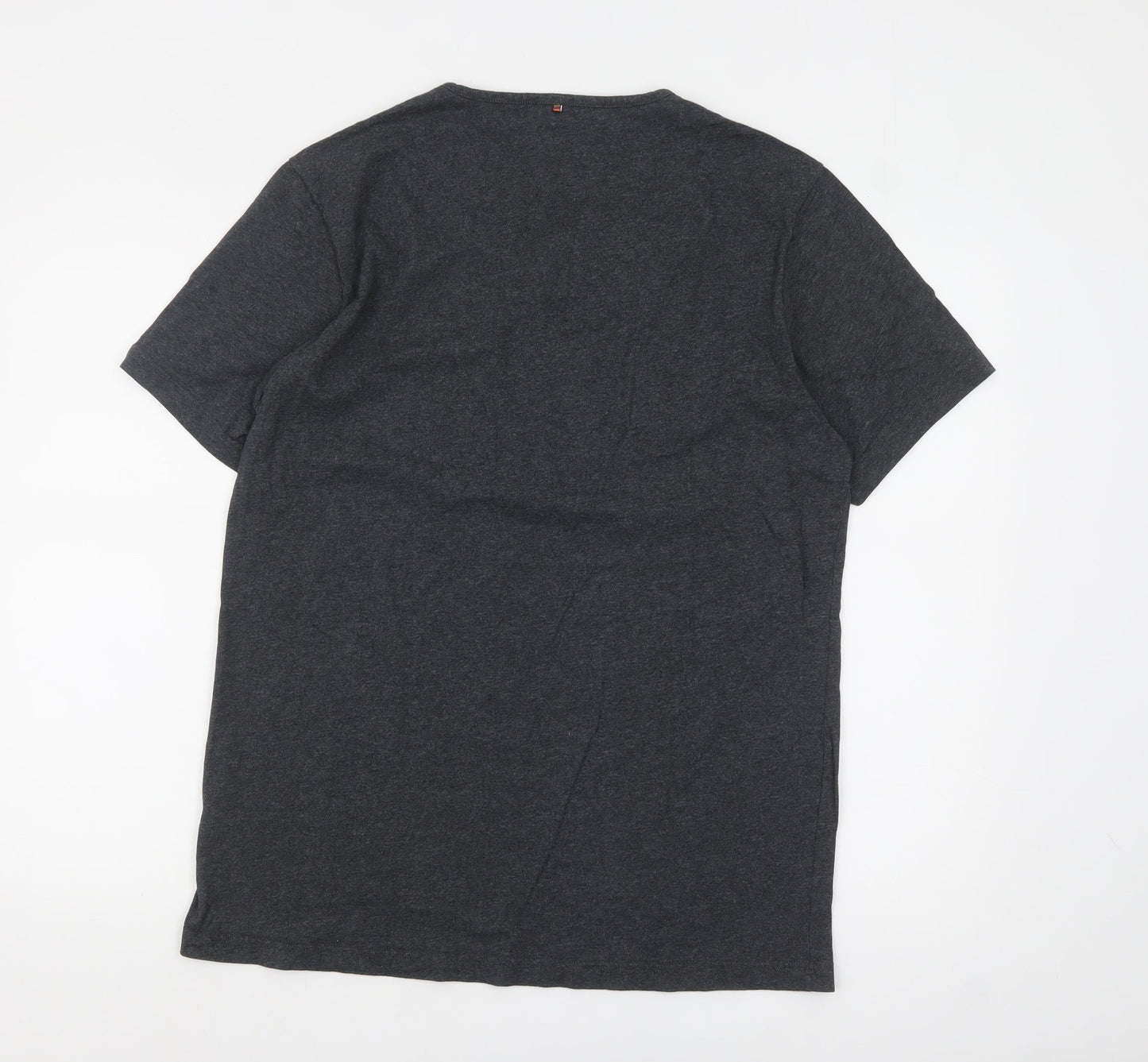 Mens UK Size L Pretty Green Grey  T-Shirt