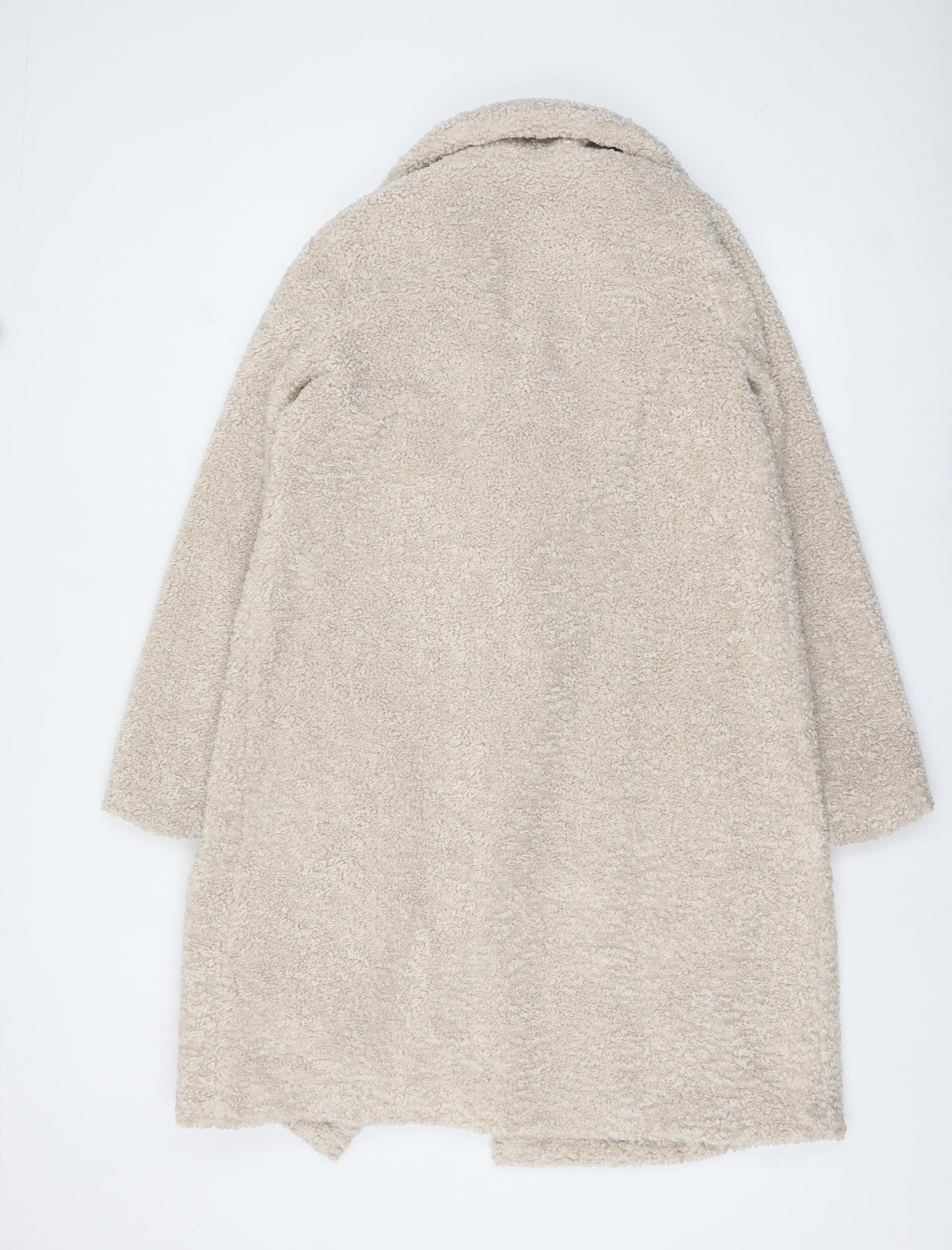 Womens UK Size 8 Gallery Beige Overcoat
