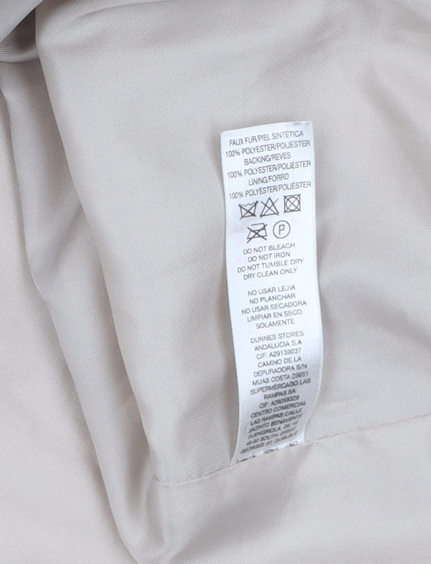 Womens UK Size 8 Gallery Beige Overcoat