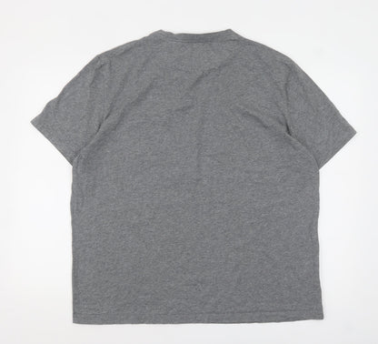 Fred Perry Men's Grey 2XL Classic Pocket T-Shirt
