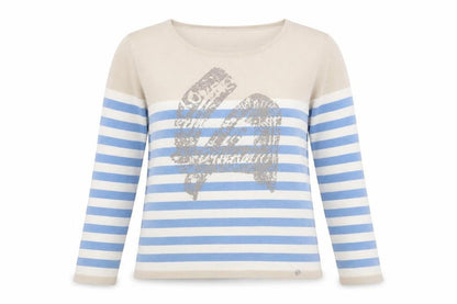 Womens UK Size 12 Golléhaug Collection Beige Pullover Jumper