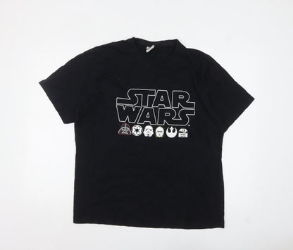 Mens UK Size L Pyjamas.com Black  T-Shirt