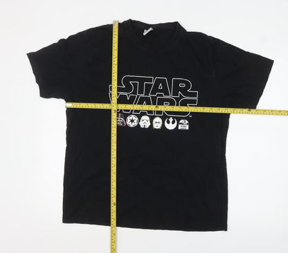 Mens UK Size L Pyjamas.com Black  T-Shirt